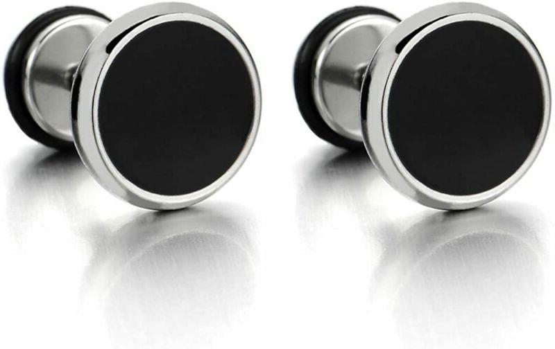 10mm cerchio orecchini per uomo donna con