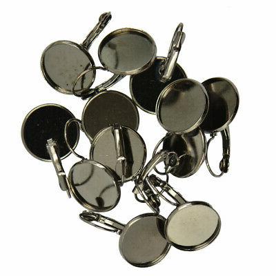 12 orecchini gancio gioielli in ottone rame