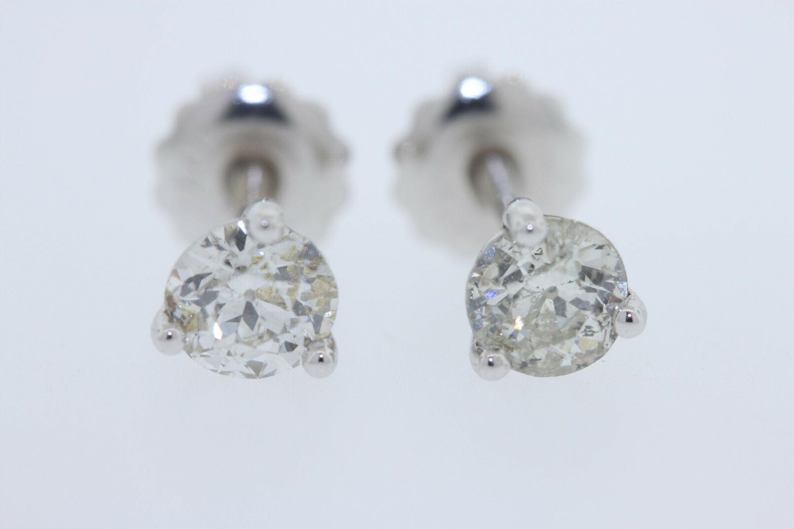 14k oro bianco 70ct euro taglio rotondo