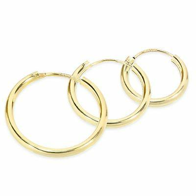 14k solido oro giallo orecchini coppia o