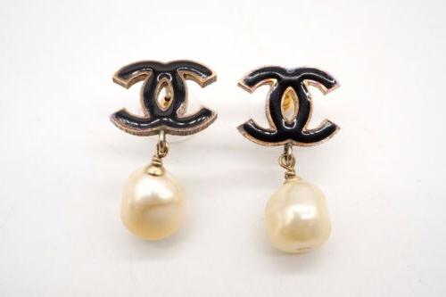 14p cocco mark orecchini cc logo perle