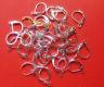 In Ottone Monachella Chiusa  Color Argento 10x15mm