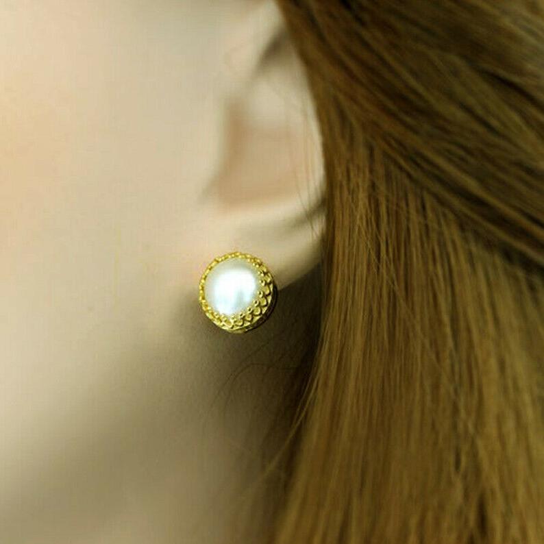 18 k marchio vero solido oro giallo