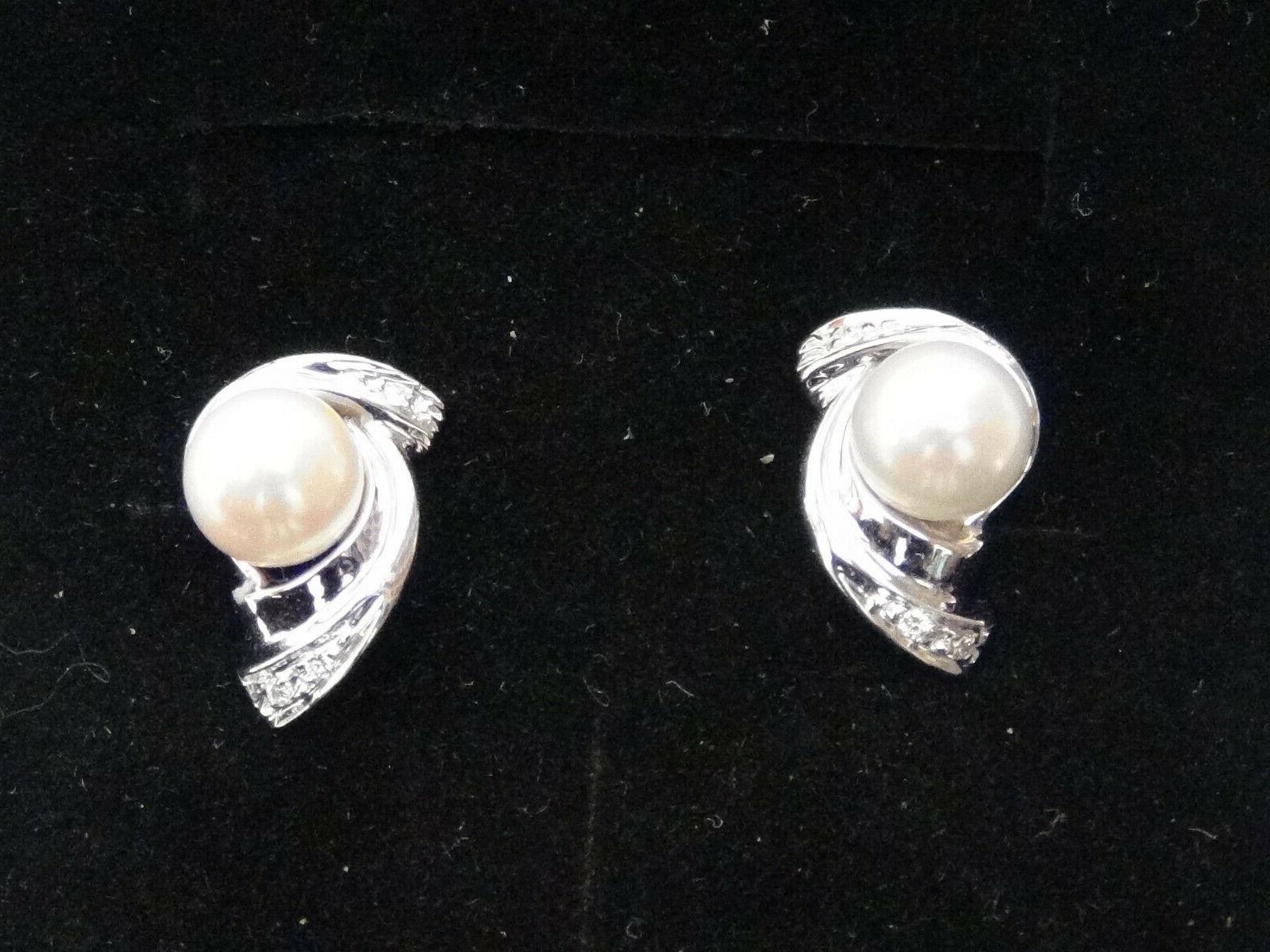 189 o orecchini lobo oro bianco 750