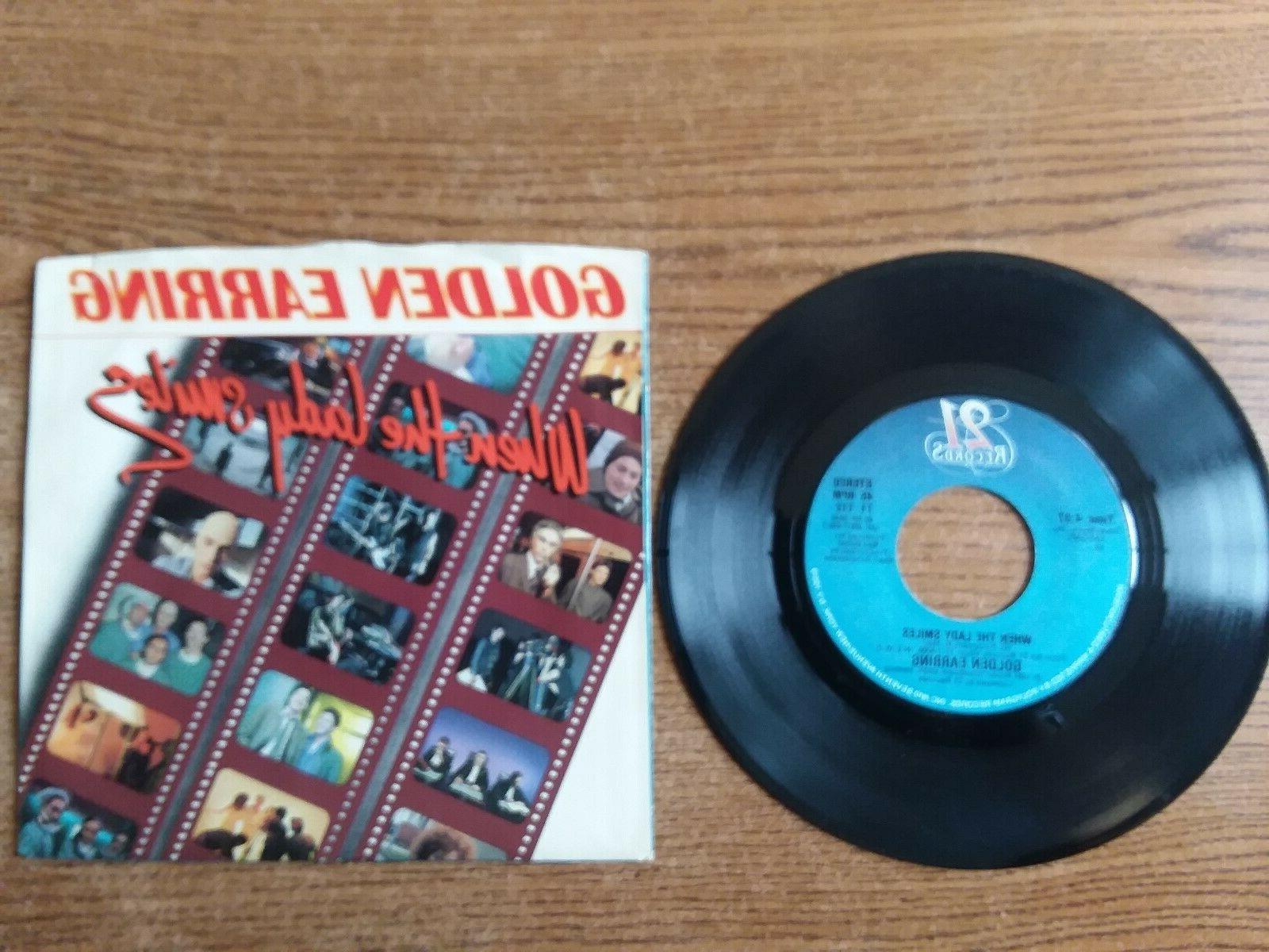 1984 eccellente golden orecchino quando il lady