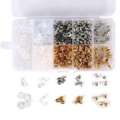 1x 10 orecchini stile kit tappi per