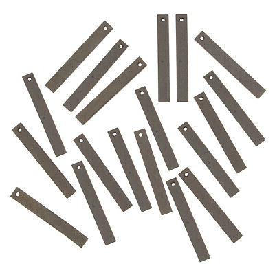 20 pezzi gioielli ciondolo bar in legno