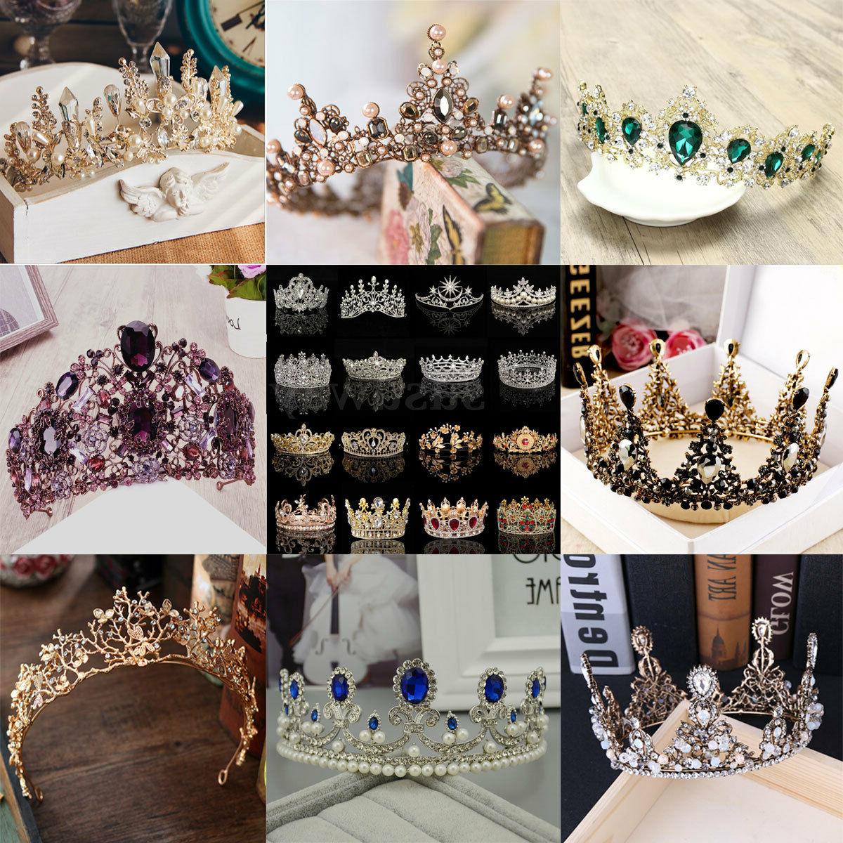 2018 sposa matrimonio principessa strass tiara corona