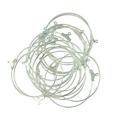 20pcs orecchini anello cerchio per braccialetto collana