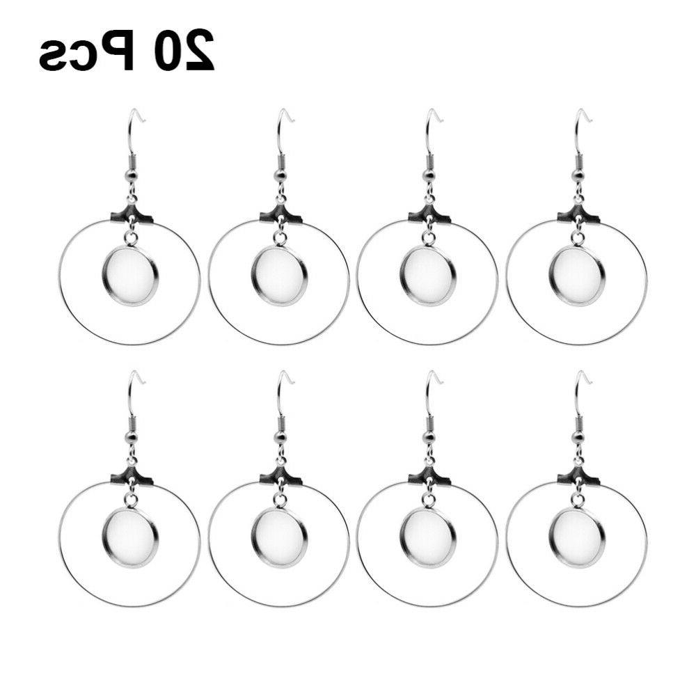 20pcs vassoio per orecchini fai da te