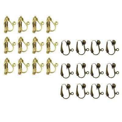 24pcs rame orecchini risultati ganci per le