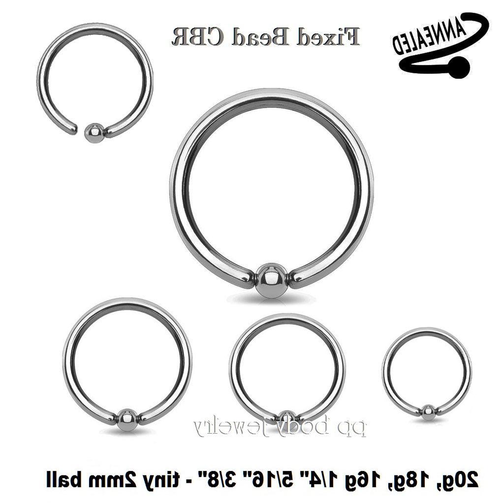 2pcs 2mm fisso sfera chirurgico acciaio cerchio