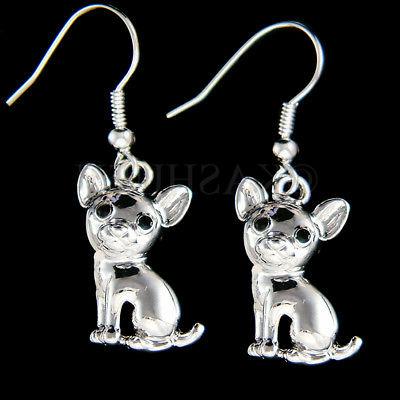 3d chihuahua cucciolo in swarovski cristallo animale