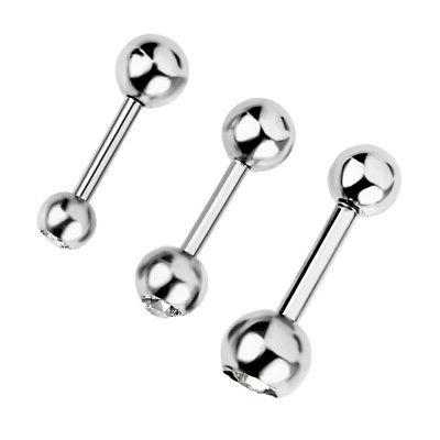 3pz acciaio chirurgico piercing trago corpo naso