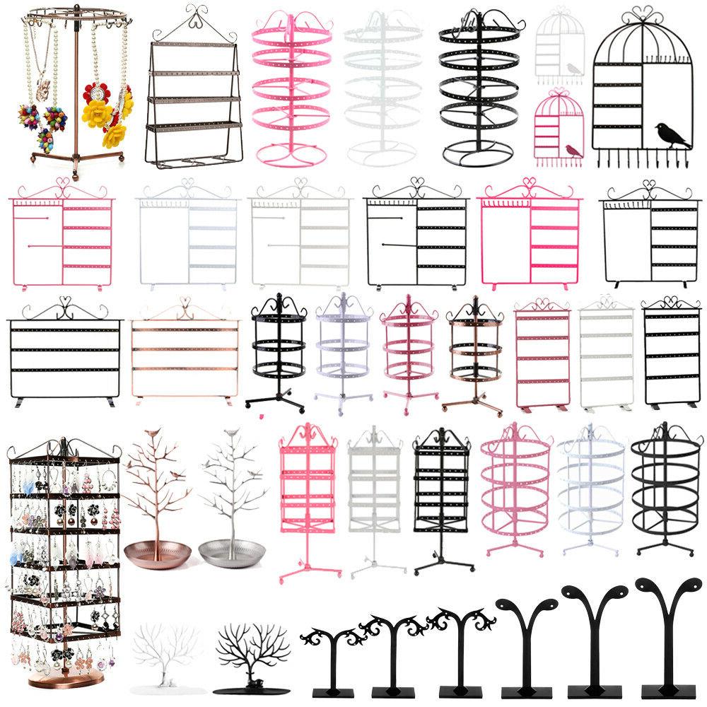 48 72 fori orecchino gioielli collana display