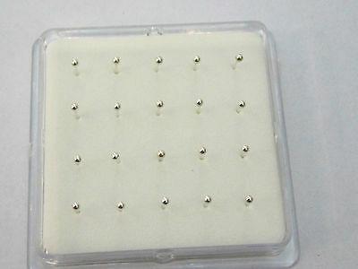 5 orecchini da naso pallina medio piccola