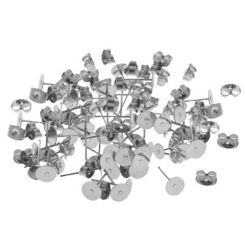 60 base per orecchini a bottone in