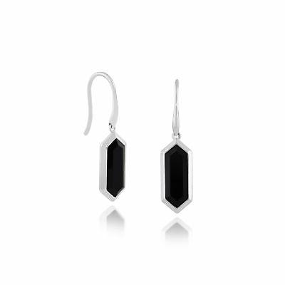 925 argento sterling 2 60ct onice nera
