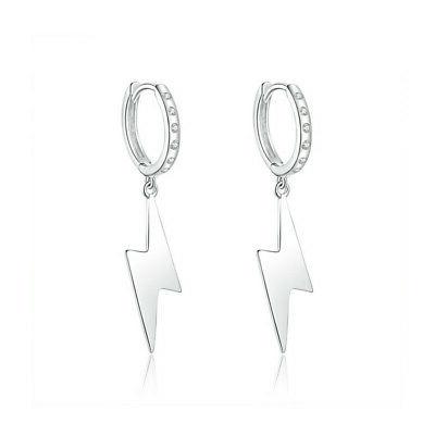 925 argento sterling flash fulmine pendente moda