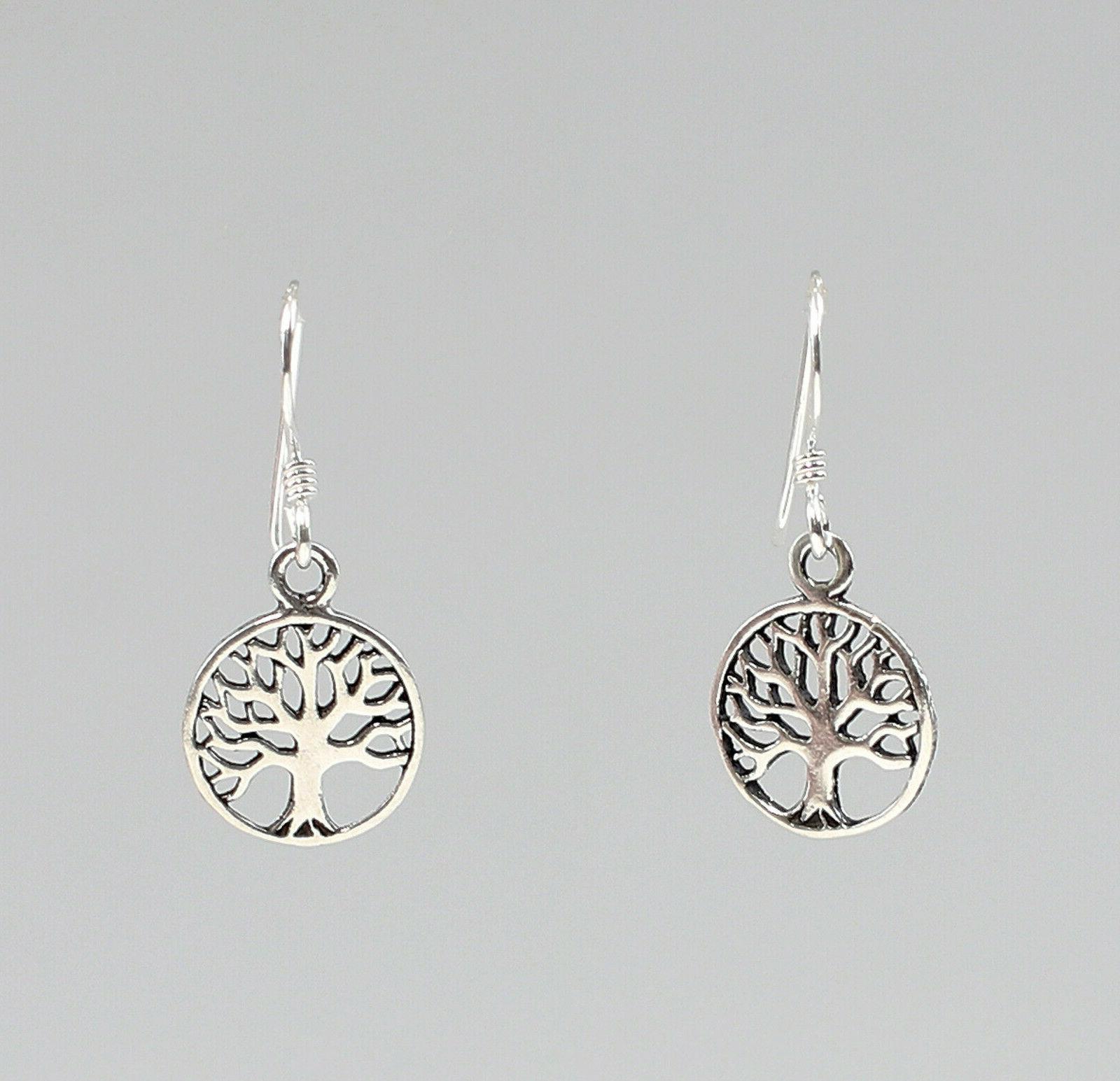 9904142 925er orecchini argento albero della vita