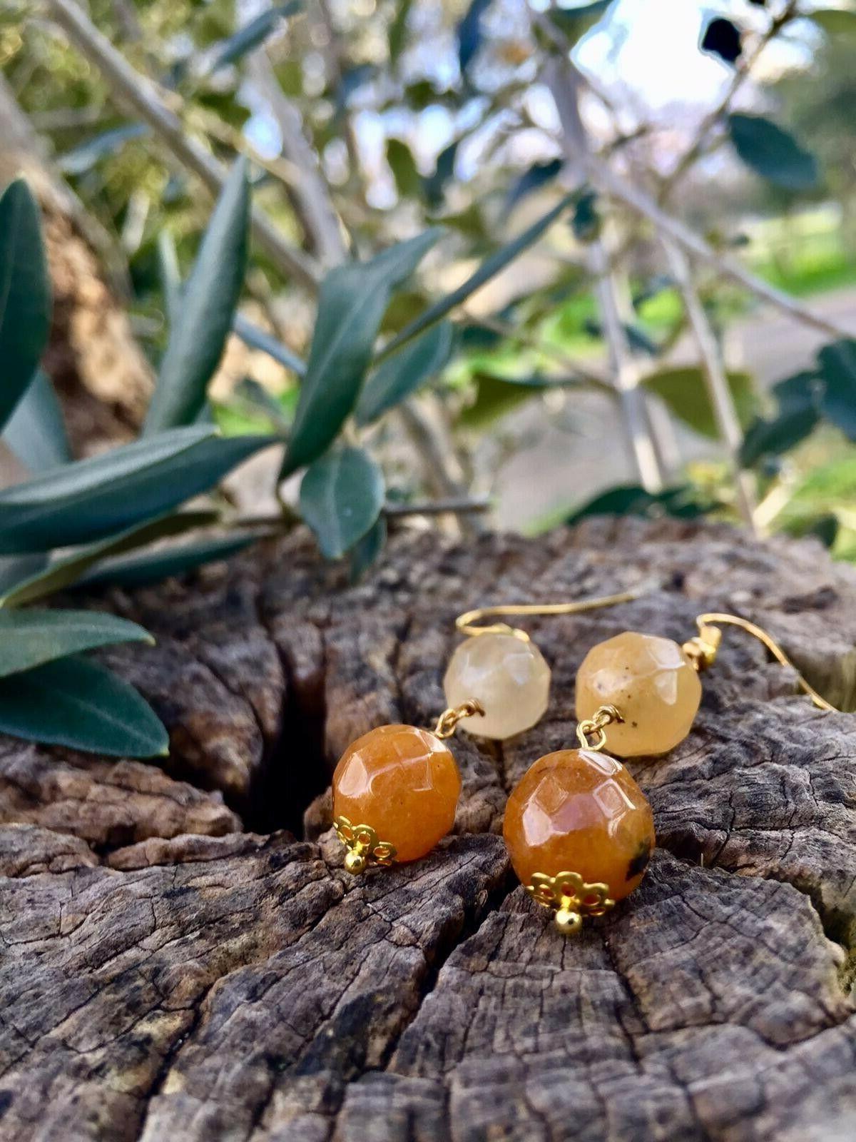 accessori donna con pietre naturali in acciaio