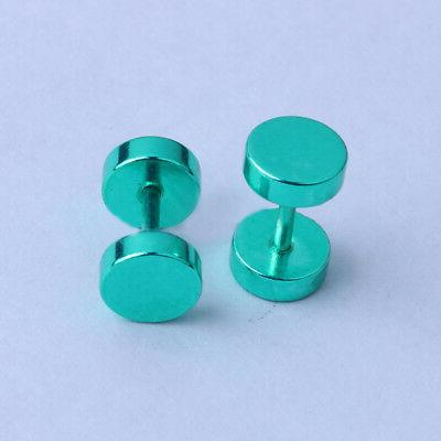 piercing orecchino acciaio titanio donna uomo finto