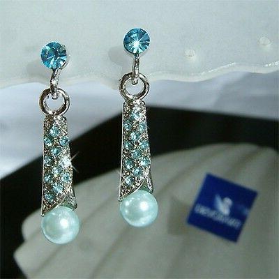 acqua azzurro cover in swarovski cristallo sposa