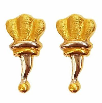 alla moda 18 k solido oro giallo