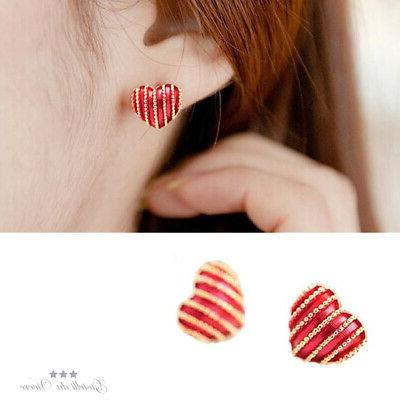 anallergici orecchini donna rossi colori nero bianco