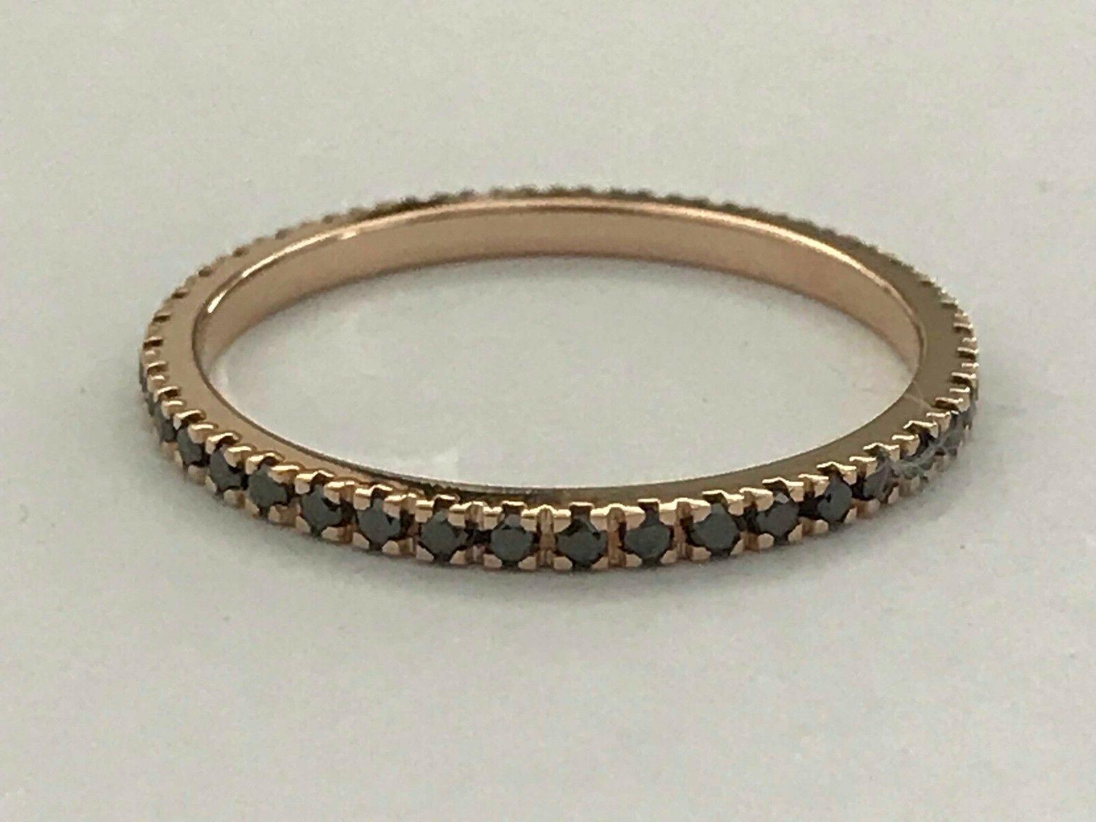 anello veretta oro rosa 18 kt con