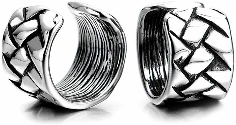 annata clip on orecchini a cerchio da