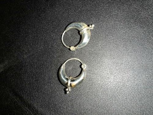 argento 925 orecchini donna bambina cerchi anelli