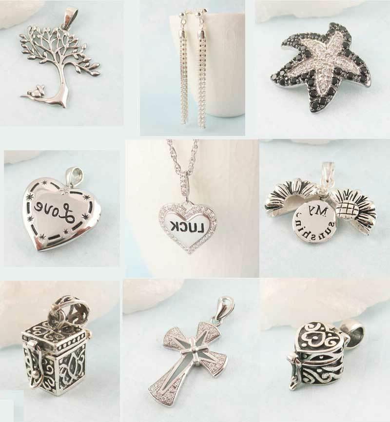 argento sterling ciondoli orecchini collane gioielli svendit