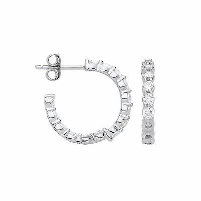 argento zirconi illusion set interno fuori eternity