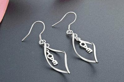 b22 orecchini amore in helix decorazione 925