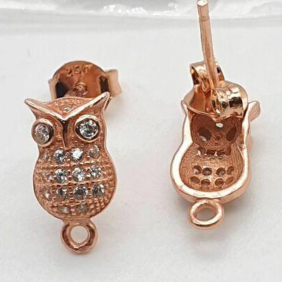 base per orecchini di argento 925 con