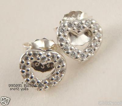 be my valentine originale argento cuori orecchino