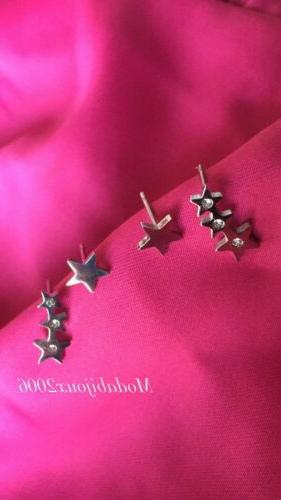 bellissimi orecchini 4 in 1 al lobo