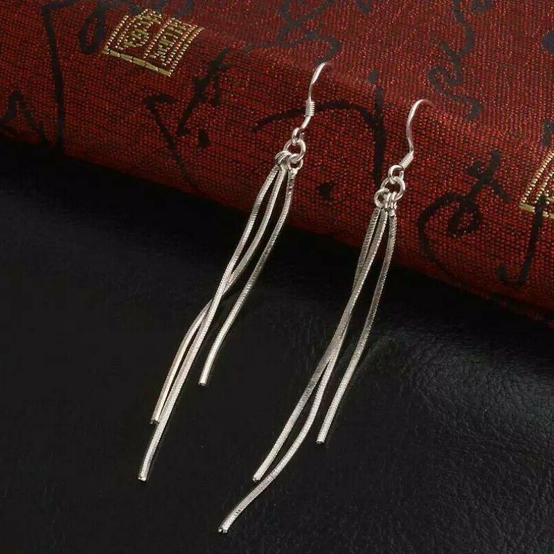 bellissimi orecchini argento sterling 925 donna compleanno