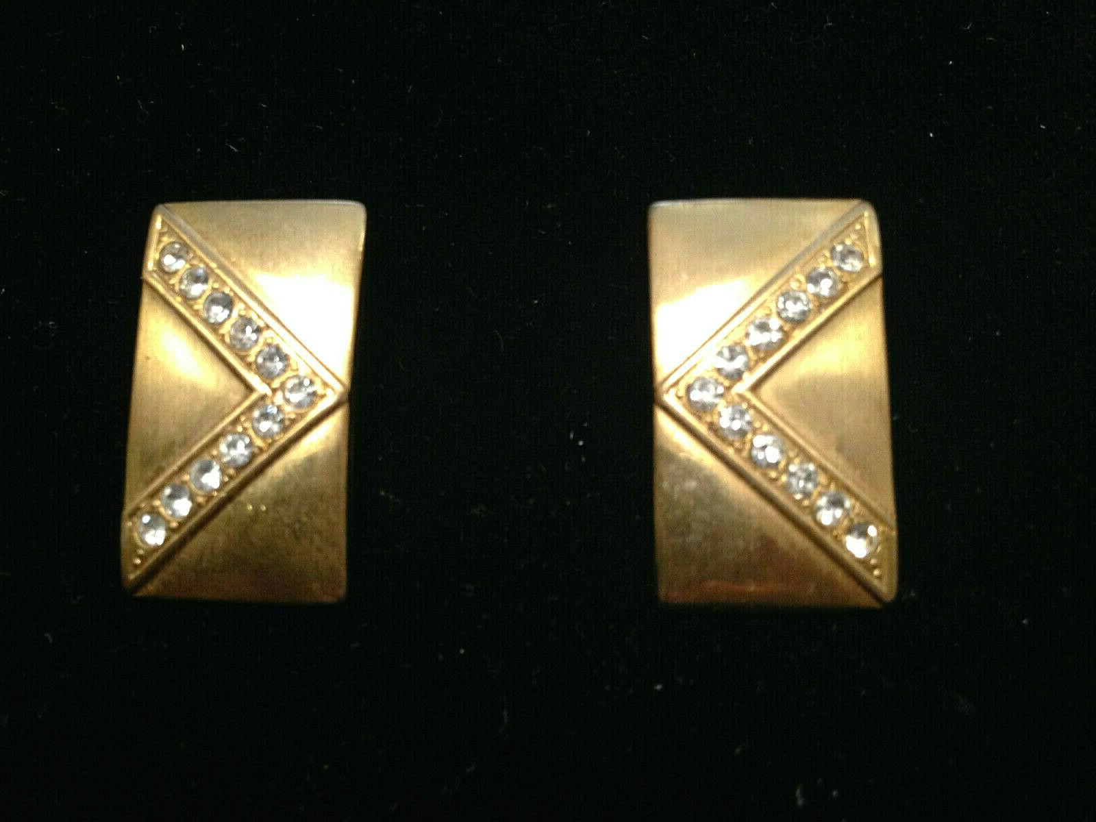 bijoux anni 80 90 orecchini vintage rettangolari