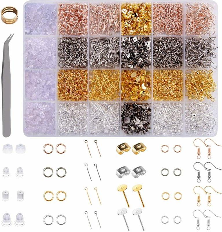 bqtq 3600 pezzi orecchini fai da te