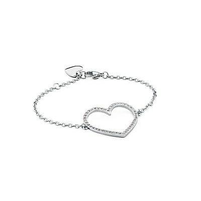bracciale orecchini acciaio cuori donna brosway minuetto
