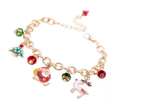 braccialetto tema natale gioielli regalo di natale