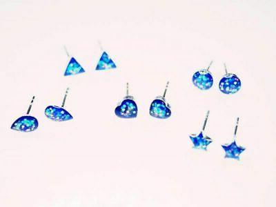 brillanti orecchini 925er argento kreis herz tropfen