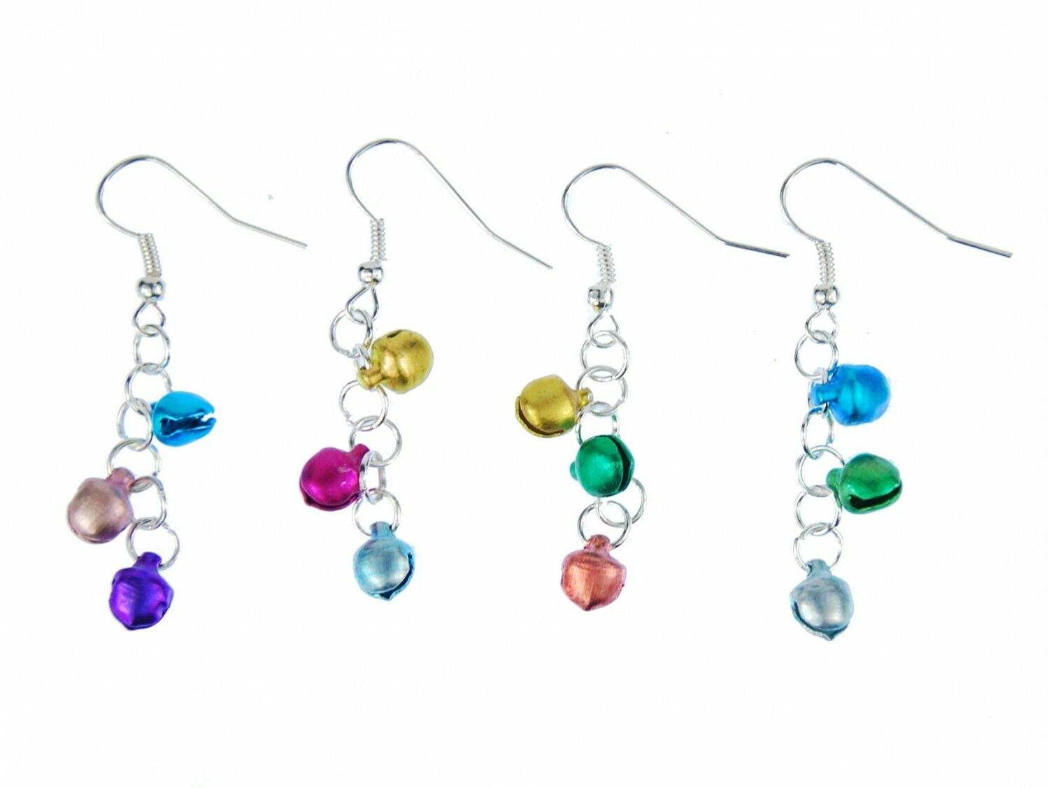 campanelle orecchini pendente mini indiano colorato farbmix