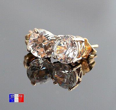 cappio d orecchio quadrato uomo donna dorata