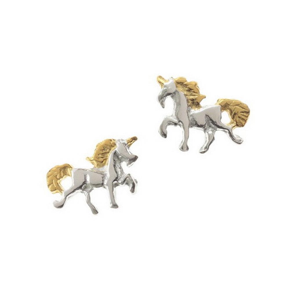 carino unicorno 925 sterling argento e oro