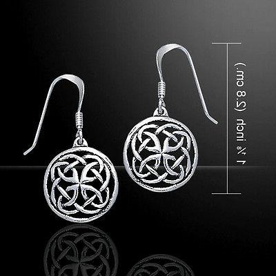 celtico nodo 925 argento sterling orecchini di