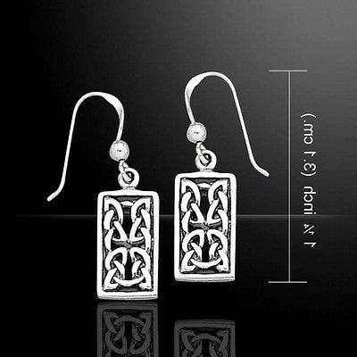 celtico nodo 925 sterling orecchini argento da