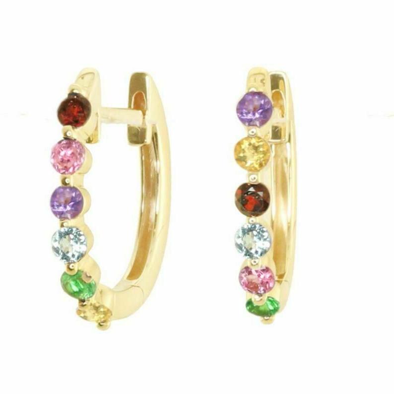 cerchio graffa set zircone cubico minimal multi